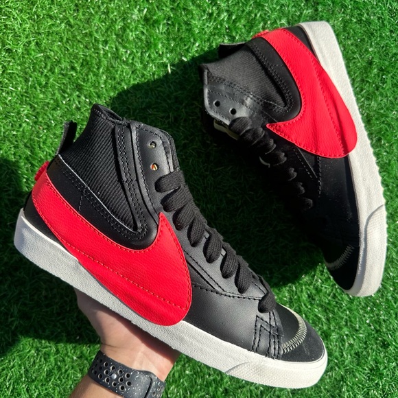 Nike Other - Nike Blazer Mid 77 Jumbo Black / Bright Crimson / Sail